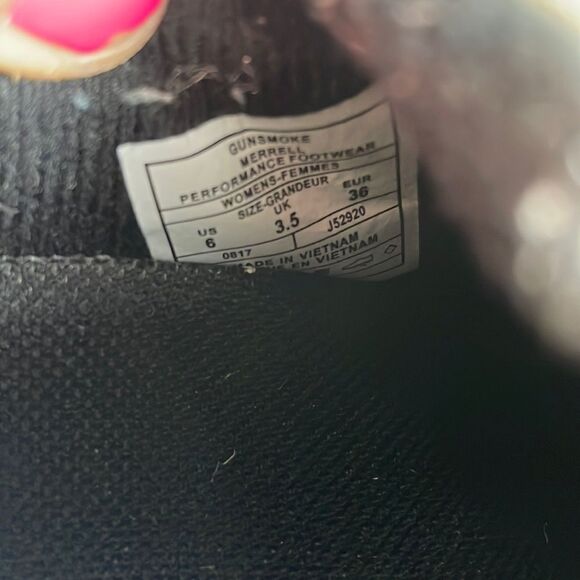 Merrell Mocs Gunsmoke M-Dry Water Resistant Mules Shoes Boots Size 6 - Picture 9 of 9